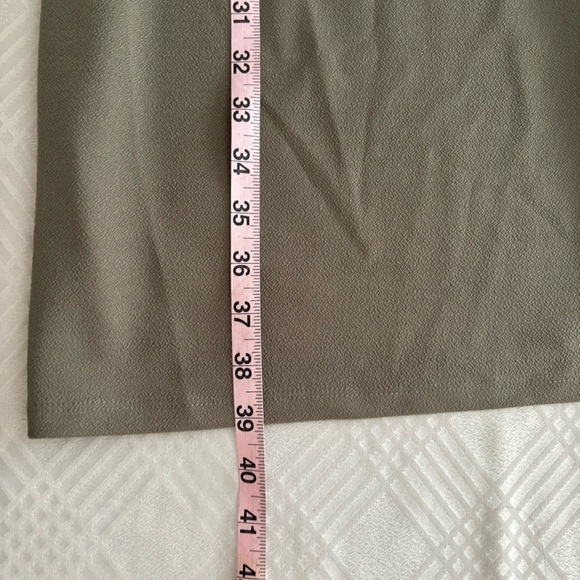 Bar III Olive green dress, NWT Size XL - Picture 14 of 14